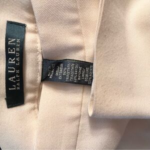 Lauren Ralph Lauren off white or ivory trouser pant with lining